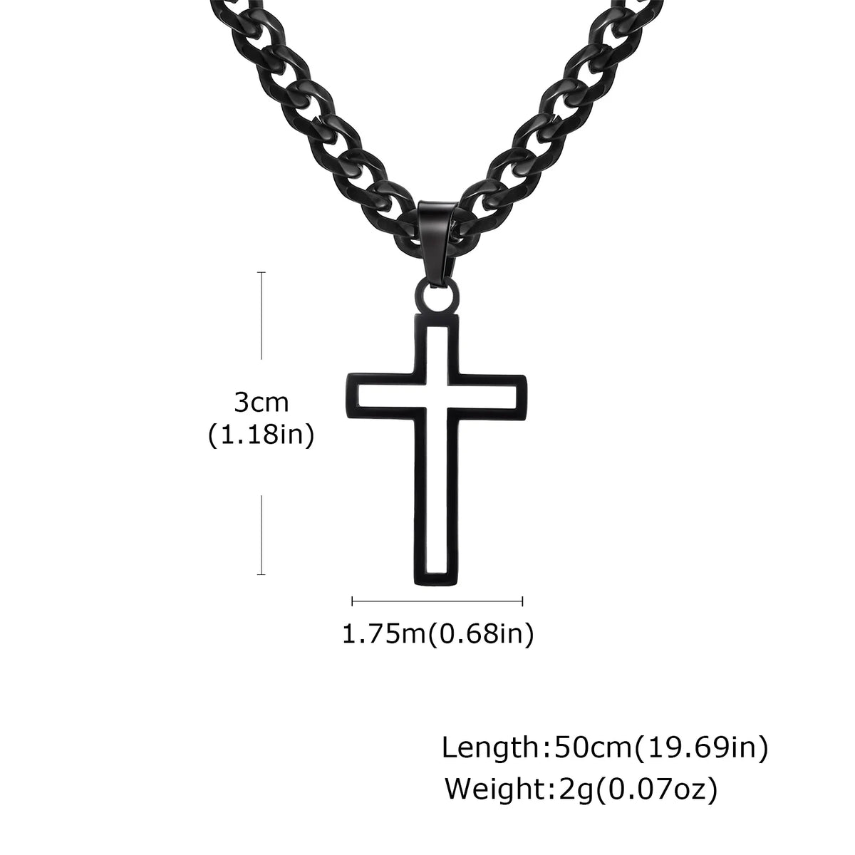 PENDRA Cross Basic Pendant Necklace