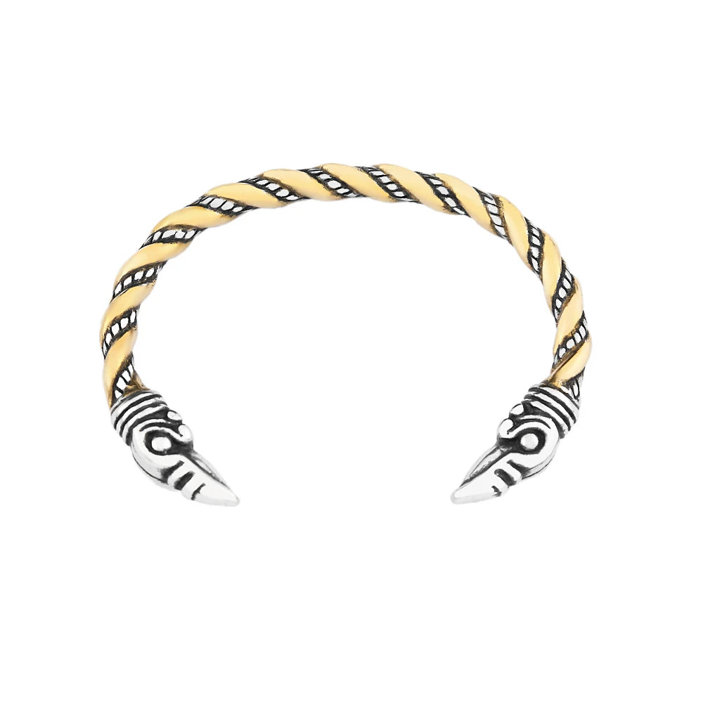 PENDRA Ravencrest Stainless Steel Viking Bracelet