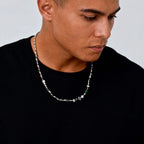 PENDRA Irregular Stone Chain Necklace