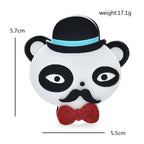 PENDRA Lovely Acrylic Bear Brooch