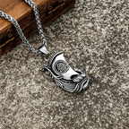 PENDRA Dragon Rune Viking Necklace