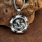 PENDRA Skullgear Steampunk Mechanical Skull Pendant