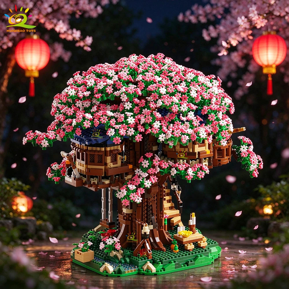 PENDRA Peach Blossom Micro Building Set