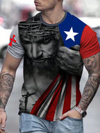PENDRA Camo Printed Sports T-Shirt
