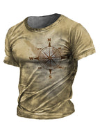 PENDRA Printed Sports Ship T-Shirt