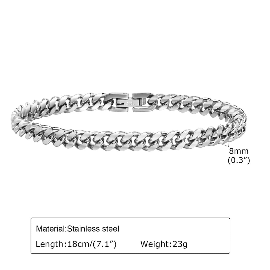PENDRA Cuban Curb Bracelet