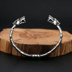 PENDRA Tigercrown Viking Double Tiger Head Bracelet