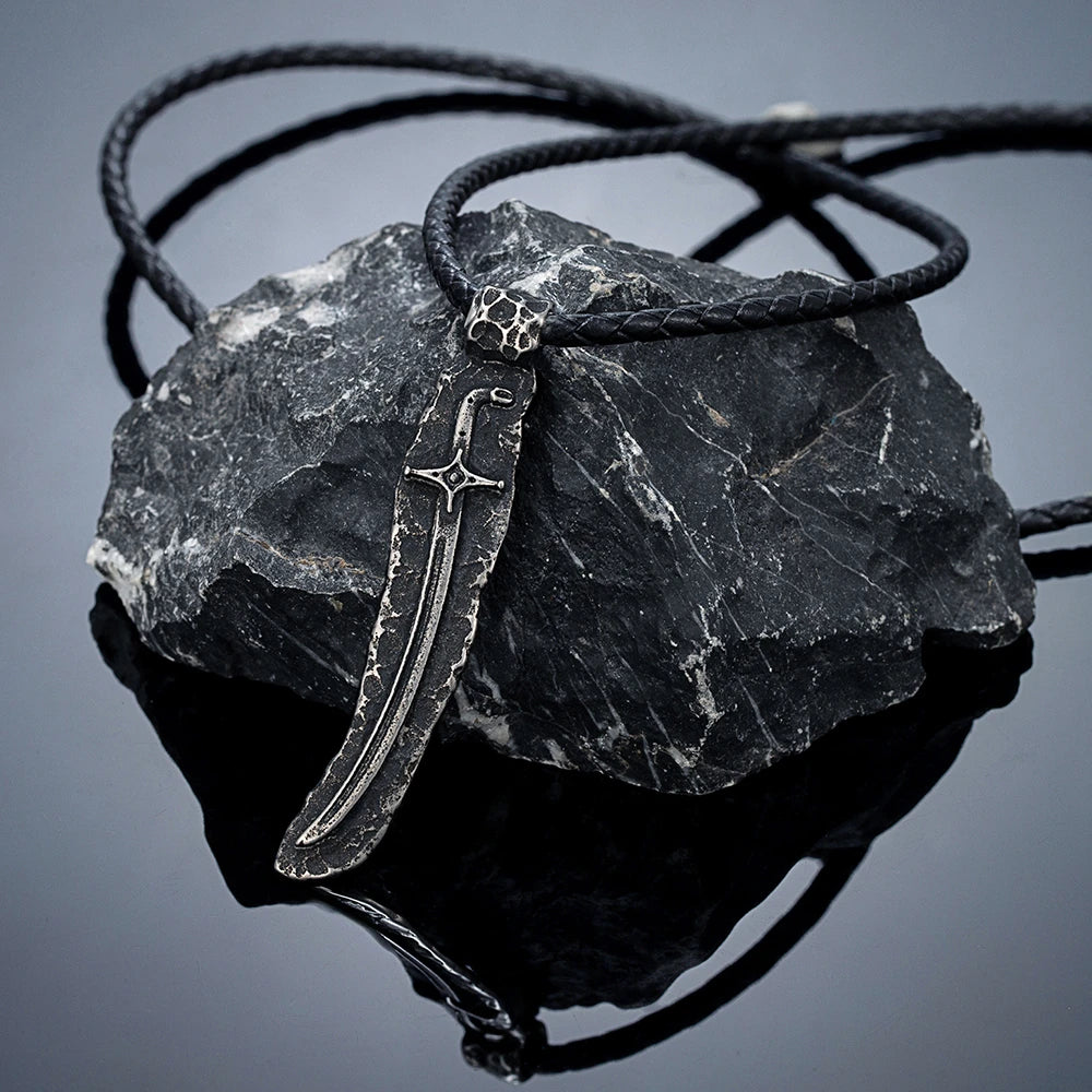 PENDRA Shamshir Vintage Necklace