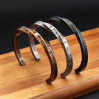 PENDRA Mobius Stainless Steel Opening Bracelet