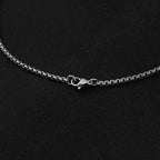 PENDRA Flamecross Retro Stainless Steel Cross Pendant