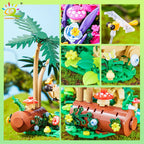 PENDRA Hedgeho Fly Floral Building Set