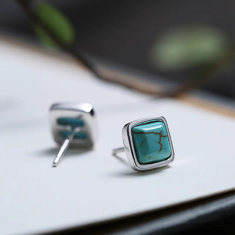 PENDRA Geometry Sterling Silver Earrings