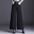 PENDRA Crocodile Print PU Straight Leg Pants