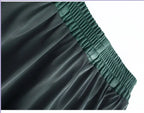 PENDRA Full Leather Wide Leg Shorts