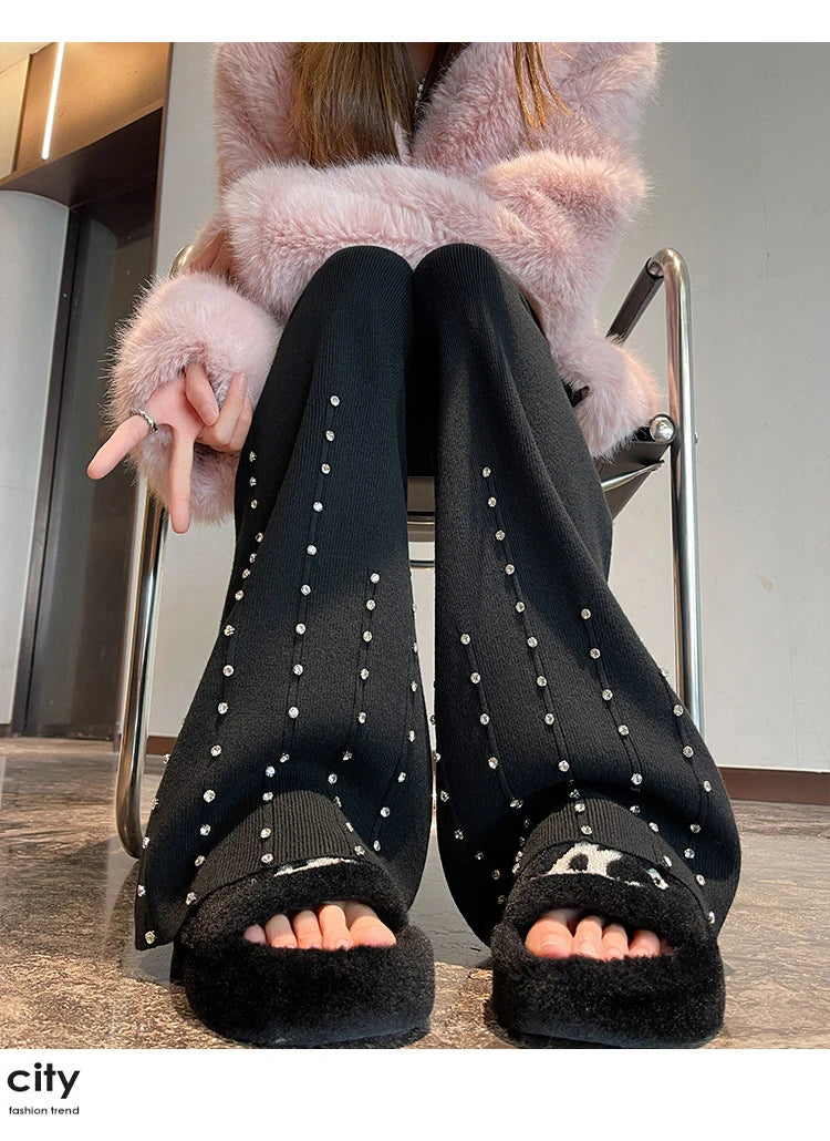 PENDRA Heavy Industry Diamond Pants