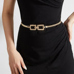 PENDRA Bellaora Metal Gold Western Luxury Belt
