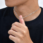 PENDRA Rectangle 4Mm Chain Necklace