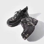PENDRA Leather Cowhide Rock Top