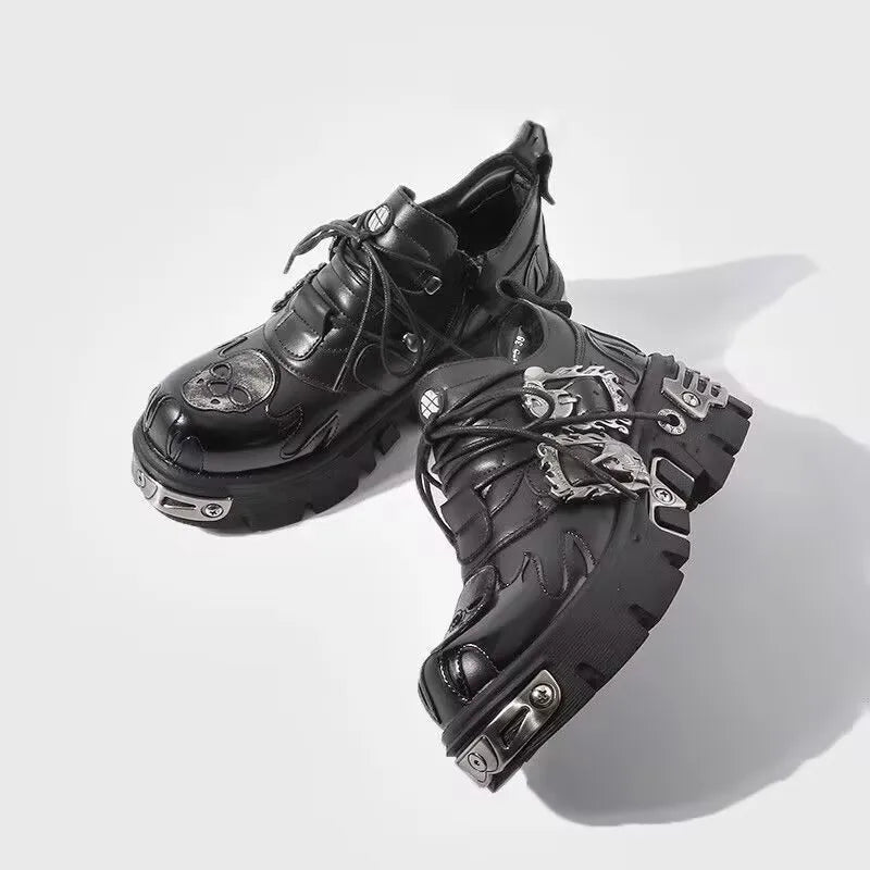 PENDRA Leather Cowhide Rock Top