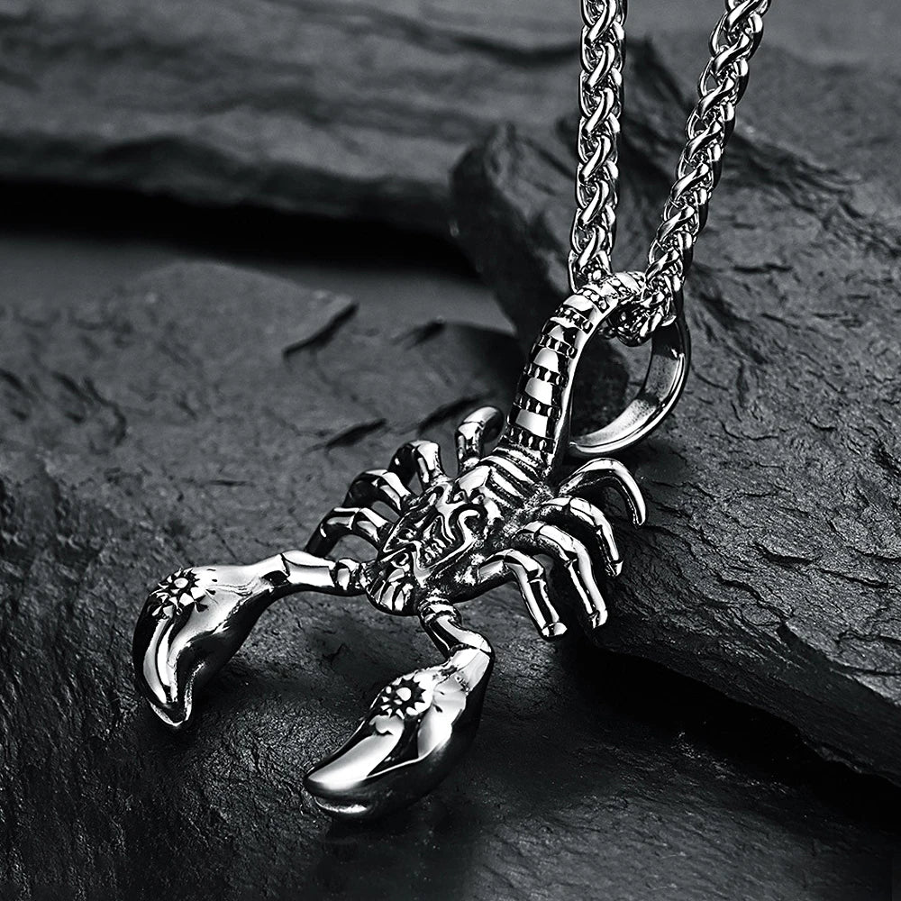 PENDRA Scorpius Gothic Scorpion Pendant