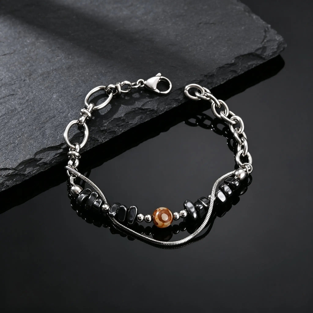 PENDRA Hematite Beads Bracelet