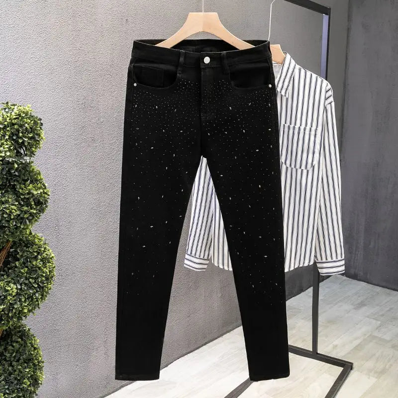 PENDRA Hot Diamond Black Jeans