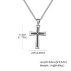 PENDRA Cross Plain Pendant Necklace