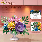 PENDRA Bouquet Potted Floral Building Set