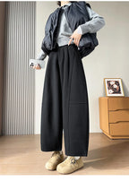 PENDRA Wide Leg Waist Straight Pants