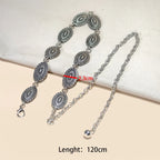 PENDRA Koraora Metal Boho Waist Chain Belt