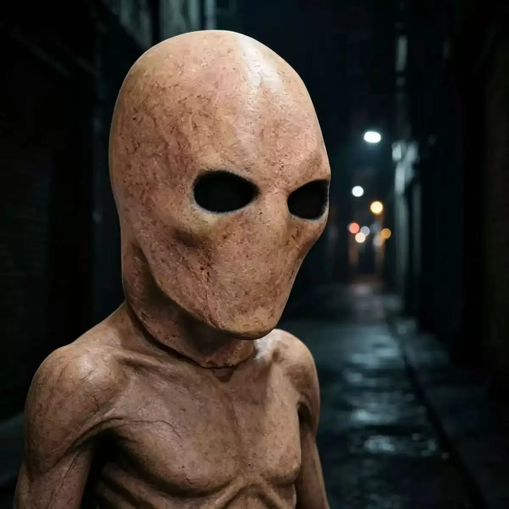 Alien Latex Mask Halloween Horror Full Head Costume Scary Cosplay Party Prop Unisex