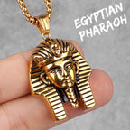 PENDRA Egypt Pharaoh Boyfriend Steel Necklace