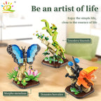 PENDRA Insect Butterfly Floral Building Set