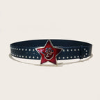 PENDRA Demiessa Leather Gothic Plus Size Belt