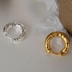 PENDRA Hoop Sterling Silver 4 Earrings