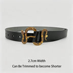 PENDRA Galalia Leather Western Elegant Corset Belt