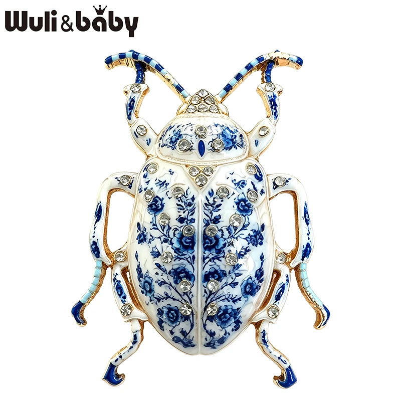 PENDRA Lovely Beetle Brooch