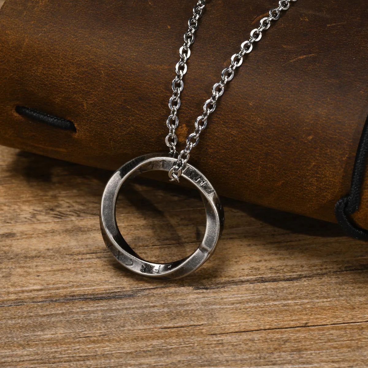 PENDRA Mobius Viking Pendant Necklace