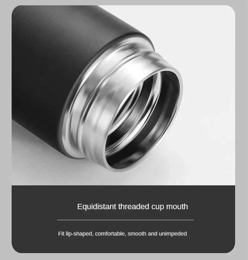 500ML High-Quality 304 Stainless Steel Smart Thermos Insulated Tea and Water Separation Cup for Men Women Best Christmas Gift