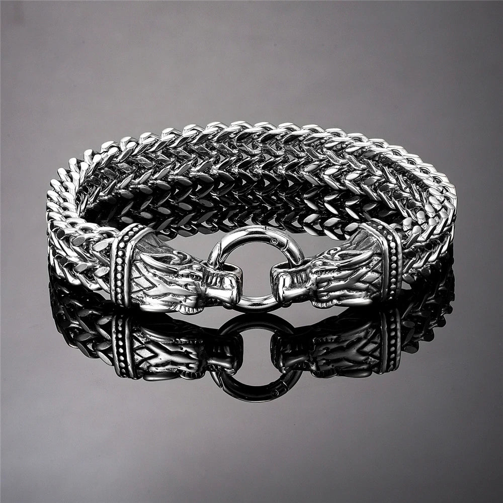 PENDRA Wolf Vintage Viking Bracelet
