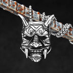 PENDRA Japanese Yokai Prajna Steel Necklace