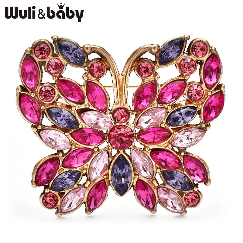 PENDRA Aurelia2 Rhinestone Brooch