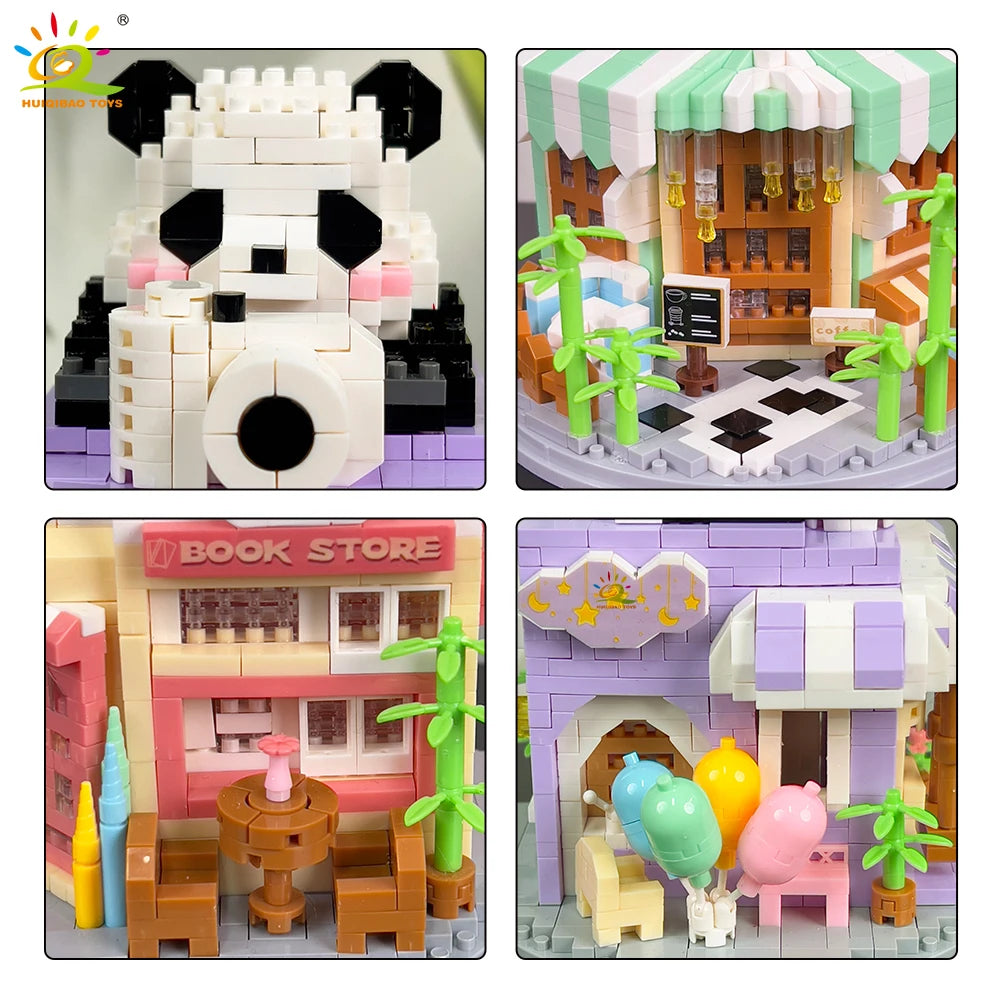 PENDRA Panda Coffee Mini Building Set