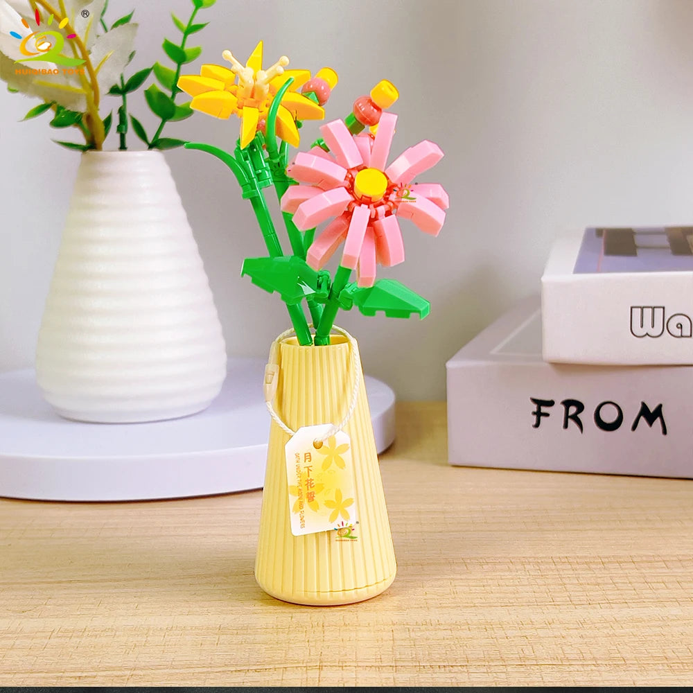 PENDRA Pot Sunflower Micro Building Set