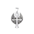 PENDRA Angelcross Memorial Cross with Angel Wings Pendant