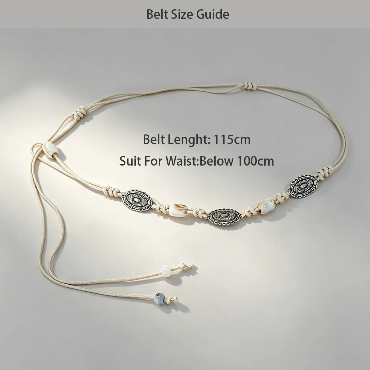 PENDRA Celesia Floral Luxury Waist Chain Belt