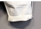 Summer Thin Luxury Designer Slim-Fit Men's Jeans Shorts Boyfriend White Color Striped Street Wear Cotton Casual Short Trousers