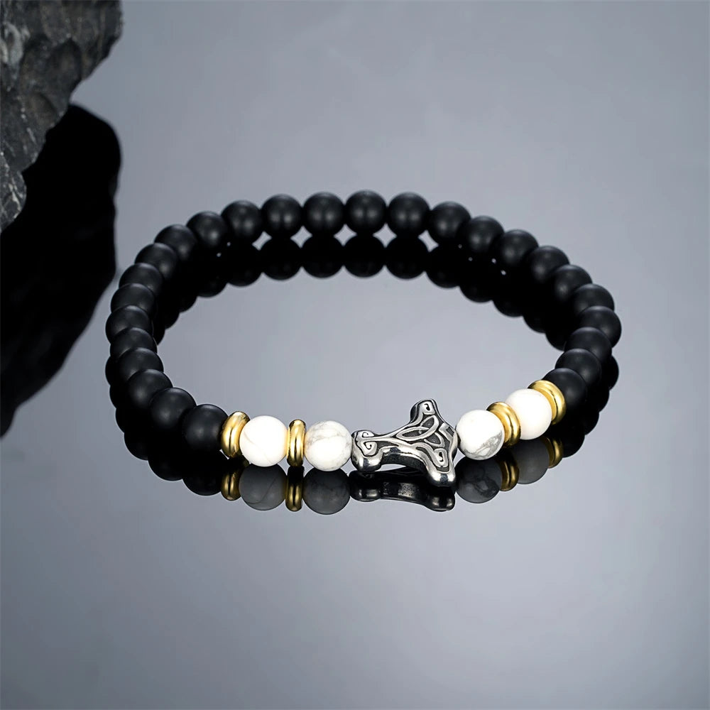 PENDRA Thor Hammer Classic Steel Bracelet