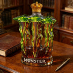 PENDRA Monster Claw Crown-Cap Glass Whiskey Decanter