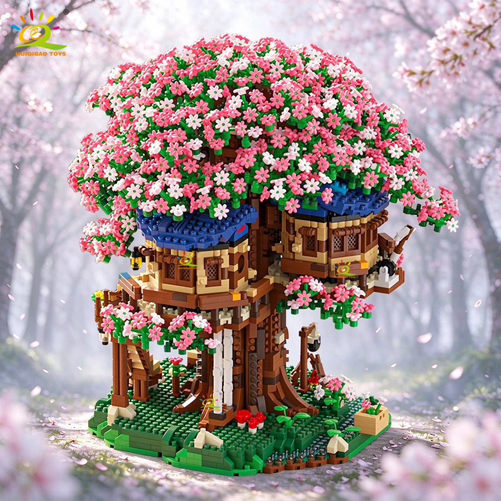 PENDRA Peach Blossom Micro Building Set